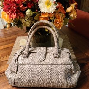 Cole Haan Snakeskin handbag